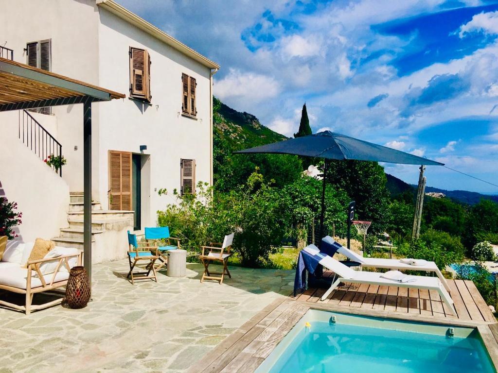 Villa Poggio Santa-Maria-Poggio  Exterior foto